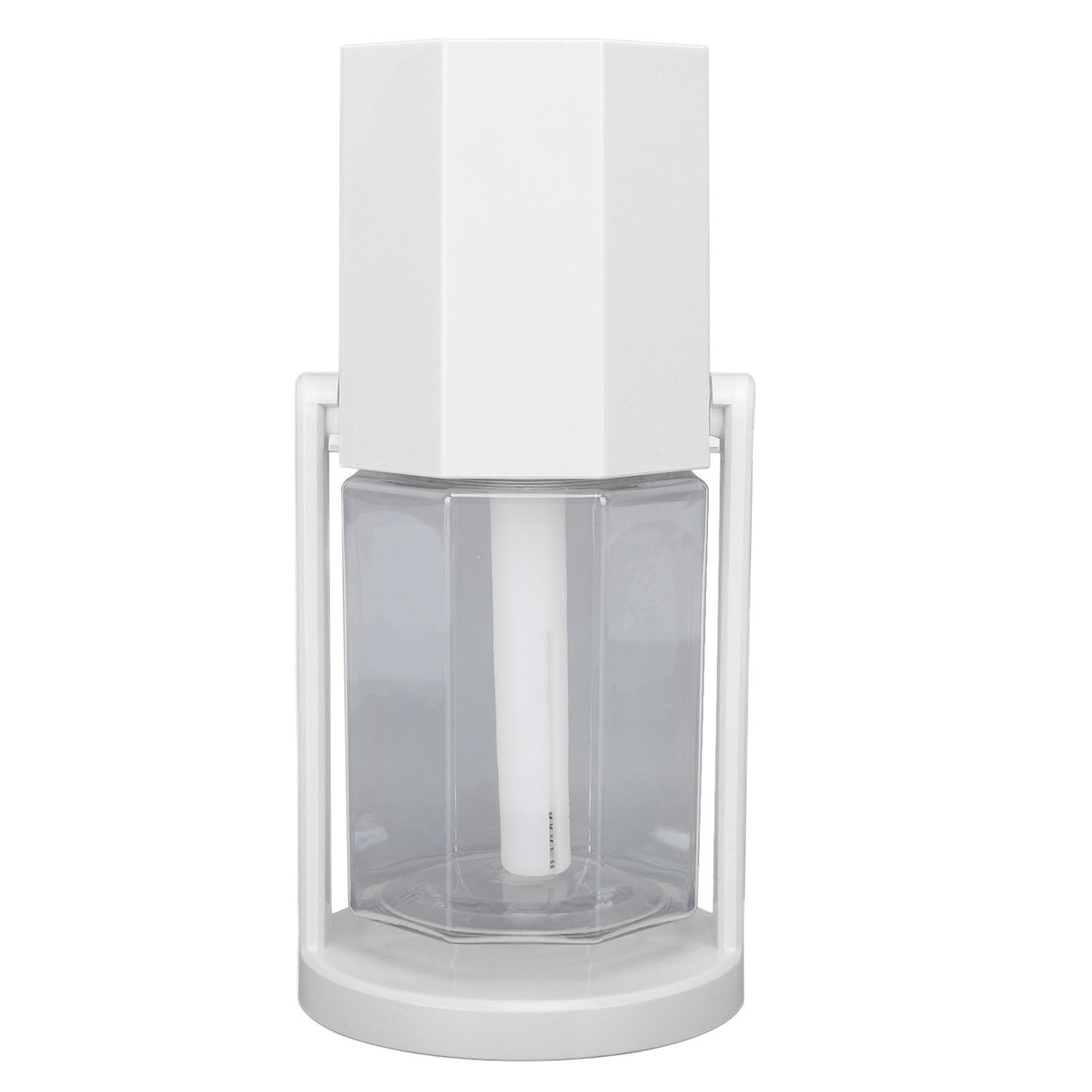 USB Desktop Humidifier Multifunctional Quiet Colorful Ambient Light Portable Small Humidifier for Car Home Bedroom Office White
