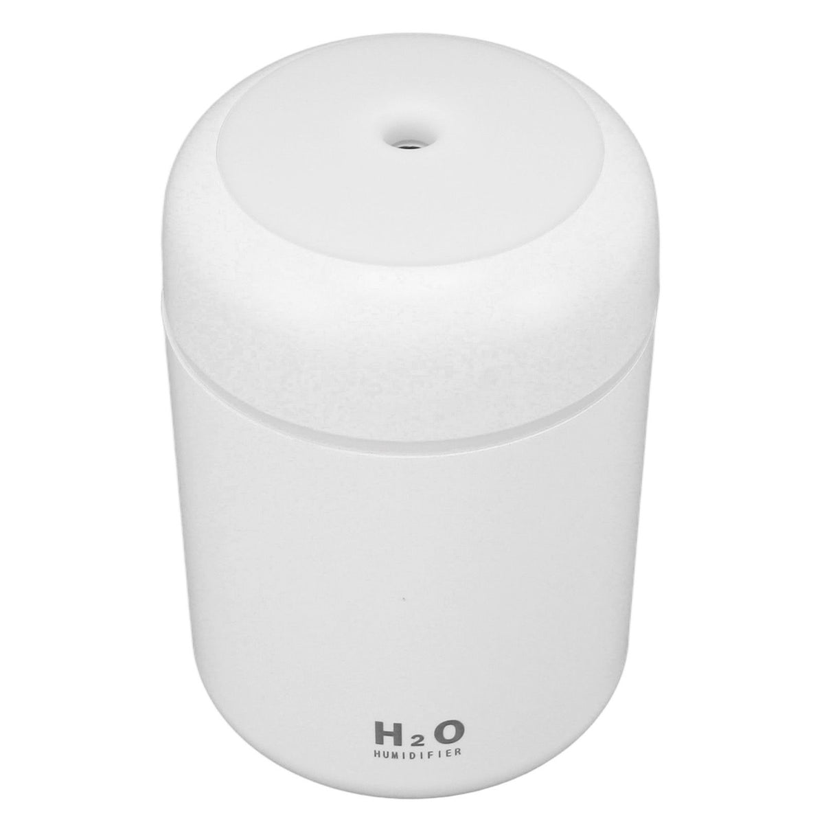 USB Mini Humidifier for Car Colorful Lighting Portable Car Air Freshener Mute Diffuser Humidifier White