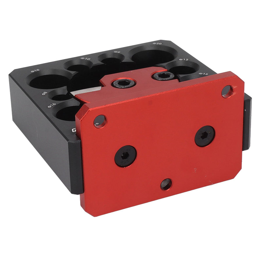 Woodworking Turning Cutter 8 Holes Adjustable Aluminum Alloy Wood Milling Cutter Tool