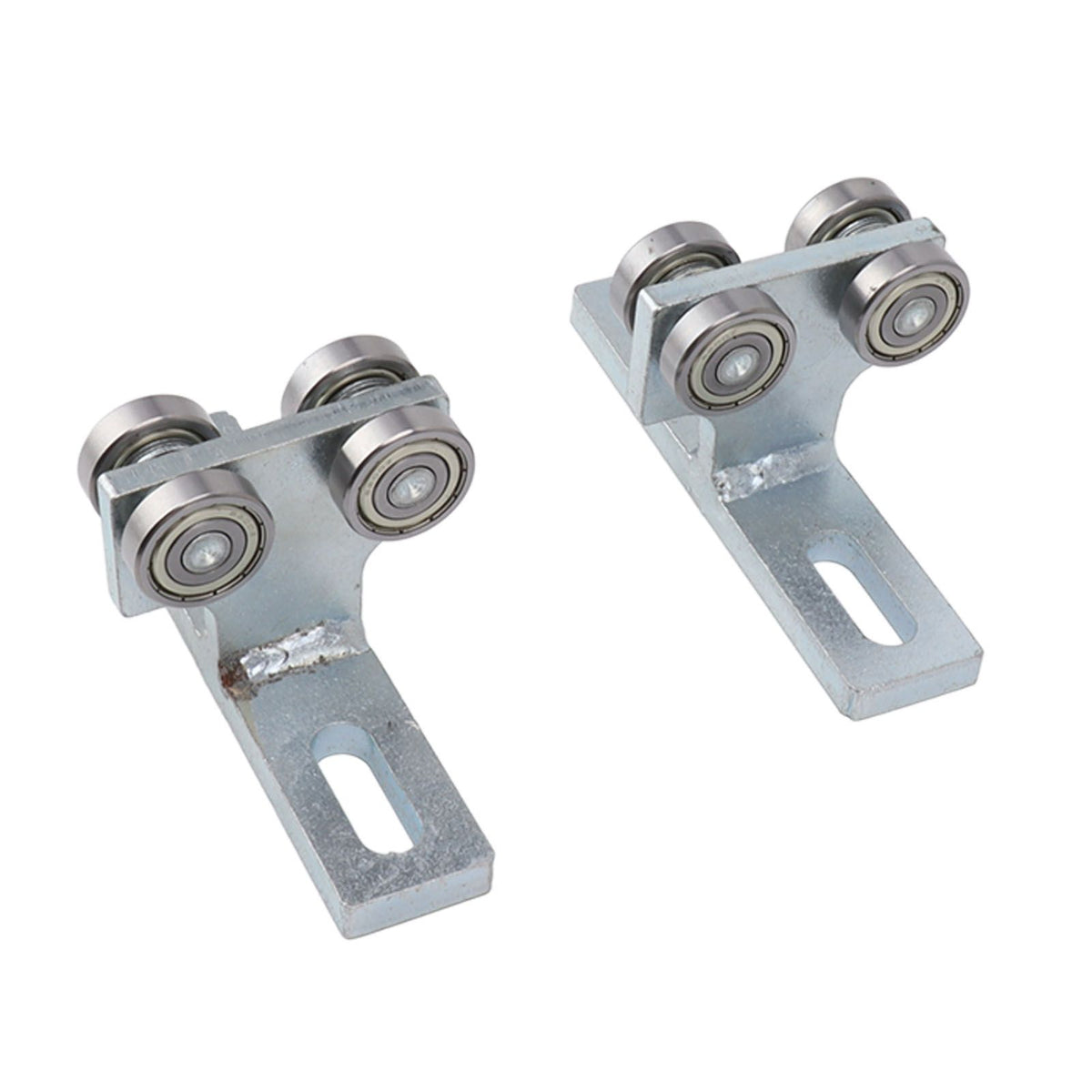 2PCS 4 Wheel Trolley Assemlly T Type Alloy Steel Bearing Trolley Assembly for 1‑5/8in Taller Strut Channel