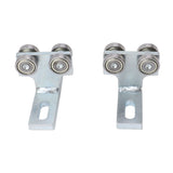 2PCS 4 Wheel Trolley Assemlly T Type Alloy Steel Bearing Trolley Assembly for 1‑5/8in Taller Strut Channel
