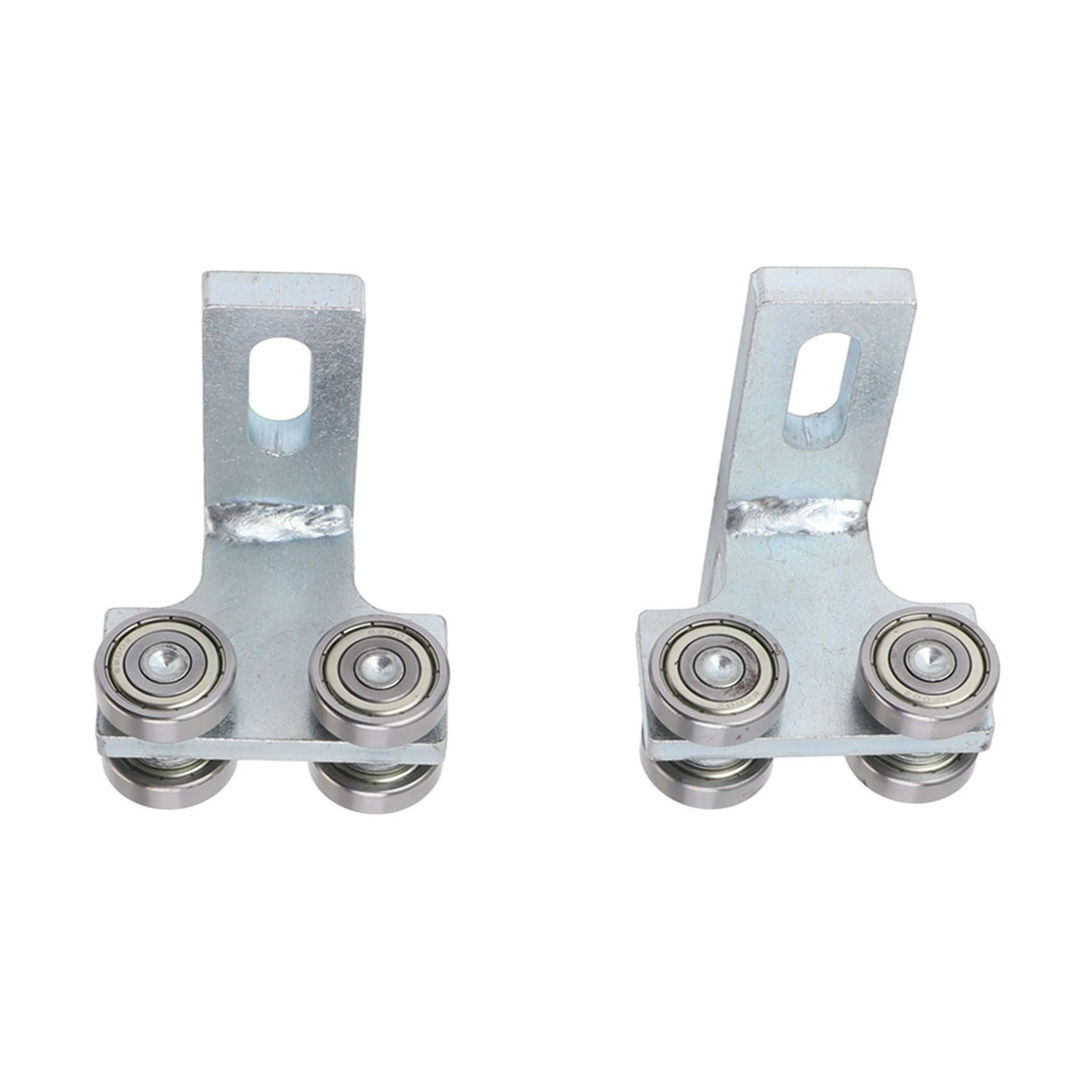 2PCS 4 Wheel Trolley Assemlly T Type Alloy Steel Bearing Trolley Assembly for 1‑5/8in Taller Strut Channel