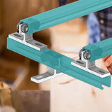 2PCS 4 Wheel Trolley Assemlly T Type Alloy Steel Bearing Trolley Assembly for 1‑5/8in Taller Strut Channel
