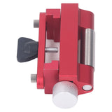 Honing Guide for Chisels Planes Chisel Aluminum Alloy Honing Guide Tool Chisel Sharpening Jig for Planer Blades - Rear View