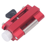 Honing Guide for Chisels Planes Chisel Aluminum Alloy Honing Guide Tool Chisel Sharpening Jig for Planer Blades - Close-Up Angle