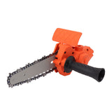 Cordless Electric Saw Conversion Head Adapter Converting A Electric Drill Into Electric Chain Saw 6 Inch Orange