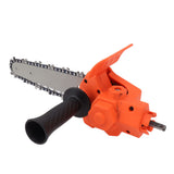 Cordless Electric Saw Conversion Head Adapter Converting A Electric Drill Into Electric Chain Saw 6 Inch Orange