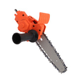 Cordless Electric Saw Conversion Head Adapter Converting A Electric Drill Into Electric Chain Saw 6 Inch Orange