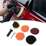 Car Polishing Pad Kit Frosted Paper Electric Drill Polish Head for Car Waxing Sealing Enamel - Extra Image