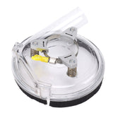 Dust Shroud Kit Transparent ABS Dry Grinding Dust Cover for 4in to 5in Angle Grinders Wet Polisher - Close-Up Angle