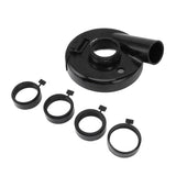 Angle Grinder Dust Cover Dust Shroud Rubber Easy Operation Elastic Dust Guard for 7in Angle Grinder - Front View