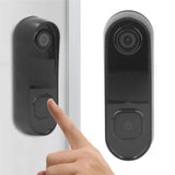 Smart Video Doorbell Plastic Wireless 1080P HD Waterproof AC Doorbell Camera for Tuya Home Security - Extra Image