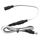 Solar Panel Power Extension Cable DC Extension Cable for Solar Photovoltaic Panel LED Lights Cameras 4m / 13.1ft - Front View