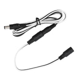 Solar Panel Power Extension Cable DC Extension Cable for Solar Photovoltaic Panel LED Lights Cameras 4m / 13.1ft - Close-Up Angle