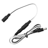 Solar Panel Power Extension Cable DC Extension Cable for Solar Photovoltaic Panel LED Lights Cameras 4m / 13.1ft - Low Angle