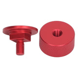 Welding Hood Pipeliner Helmet Fastener Aluminum Alloy Pipeliner Helmet Accessories Headgear Replacement Parts Red