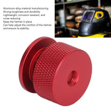 Welding Hood Pipeliner Helmet Fastener Aluminum Alloy Pipeliner Helmet Accessories Headgear Replacement Parts Red - Extra Image