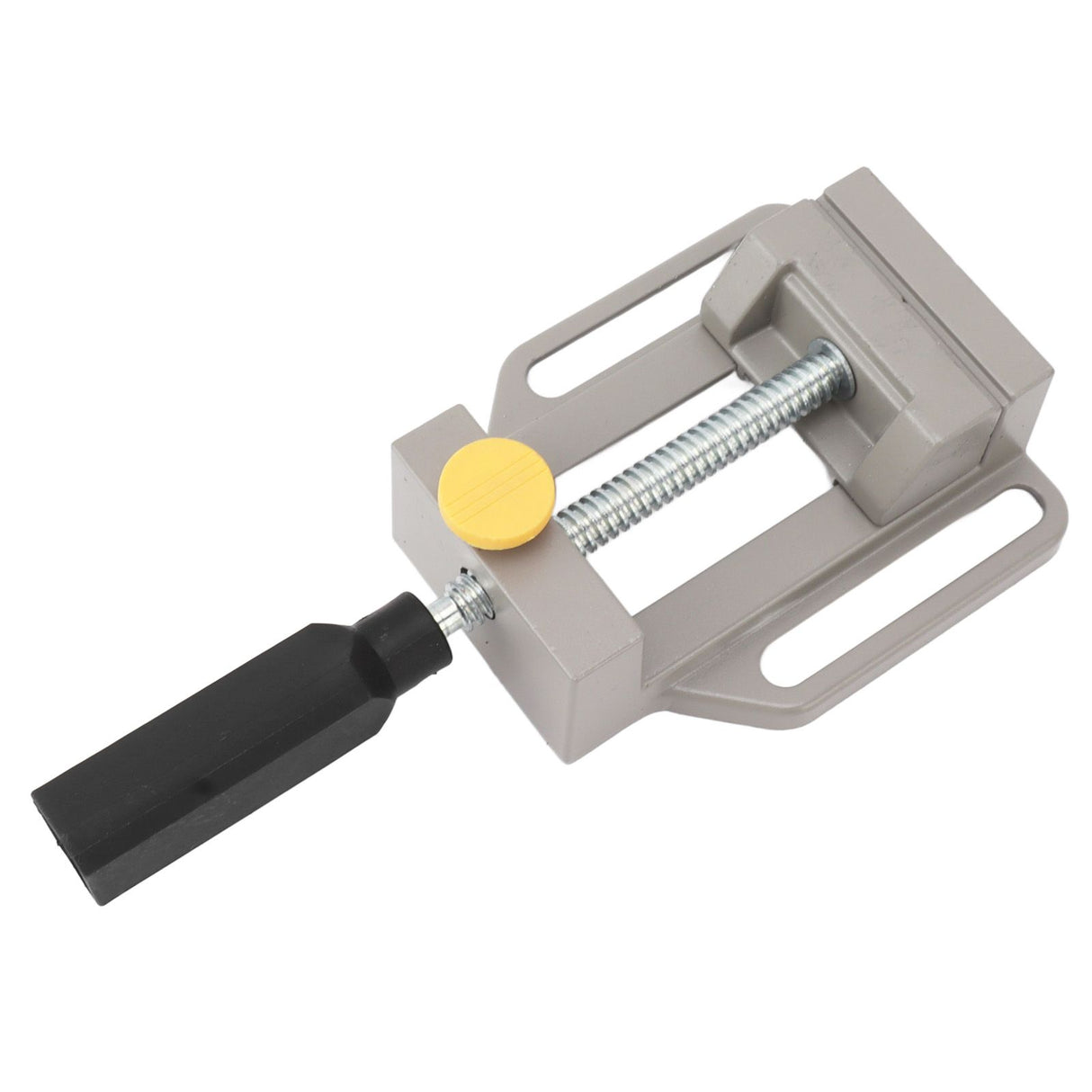 Small Drill Press Vise Aluminum Alloy Quick Release Woodworking Vise for DIY Carving Drilling Machine Tool