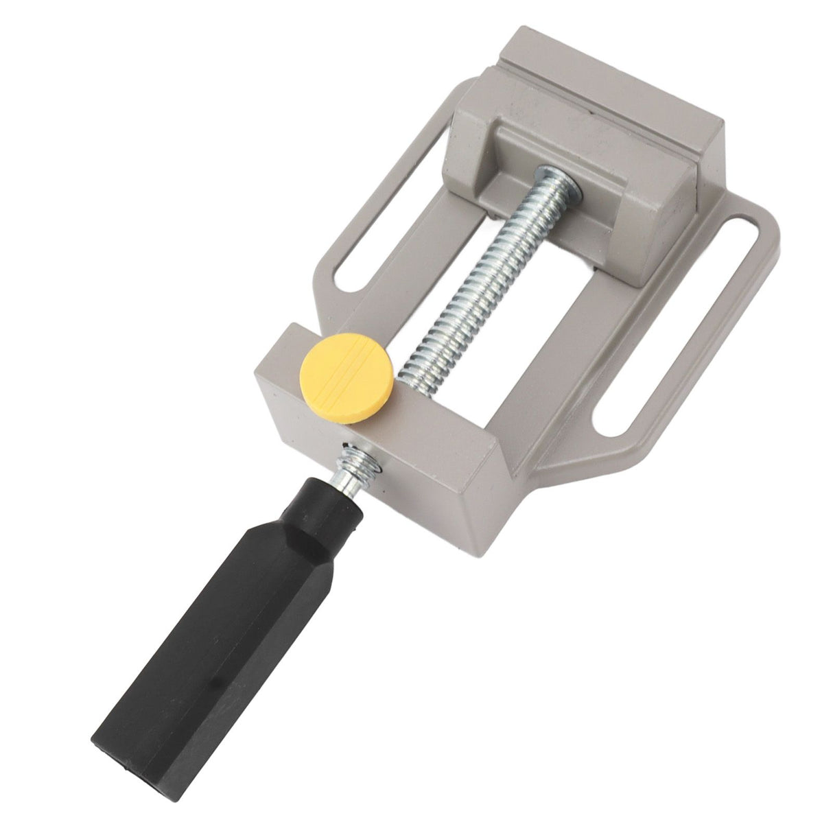Small Drill Press Vise Aluminum Alloy Quick Release Woodworking Vise for DIY Carving Drilling Machine Tool