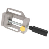 Small Drill Press Vise Aluminum Alloy Quick Release Woodworking Vise for DIY Carving Drilling Machine Tool