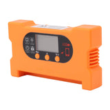 Solar Charge Controller 12V 24V Dual USB Type C Fast Charging Solar Panel Battery Regulator with LCD Display 30A