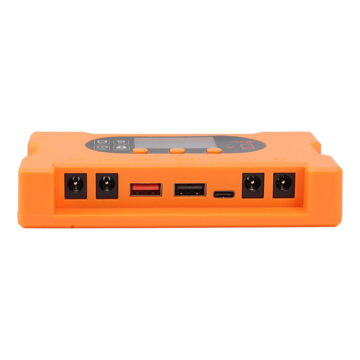 Solar Charge Controller 12V 24V Dual USB Type C Fast Charging Solar Panel Battery Regulator with LCD Display 30A
