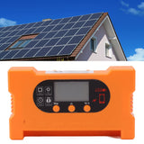 Solar Charge Controller Type C Fast Charge Drive Control Short Circuit Protection Automatic Battery Recognition Solar Regulator 60A