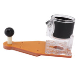 Trimming Machine Flip Plate Accurate Drilling Aluminum Alloy Router Table Insert Plate for House Decoration