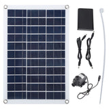 12V Solar Water Pump Professional Efficient Low Noise Solar Powered Water Fountain Pump for Bird Bath Ponds Garden