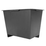 4Pcs Stackable Bed Risers ABS Anti Slip Furniture Risers for Bed Desk Sofa Table Black 6 Inch