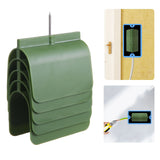 5Pcs Electrical Outlet Marker for Drywall Installation Wire Protection Drywall Marking Tool for Electrical Outlets Green - Extra Image