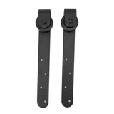 Barn Door Hardware Kit Sliding Barn Wooden Door Hardware Mini Barn Door Track for Single Double Bypass Door - Front View