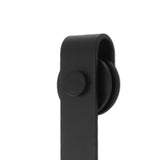 Barn Door Hardware Kit Sliding Barn Wooden Door Hardware Mini Barn Door Track for Single Double Bypass Door - Extra Image