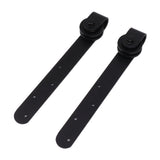 Barn Door Hardware Kit Mini Quiet Slide Easy to Install Carbon Steel Sliding Door Pulley Track Kit for Door Closet