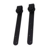 Barn Door Hardware Kit Mini Quiet Slide Easy to Install Carbon Steel Sliding Door Pulley Track Kit for Door Closet - Extra Image
