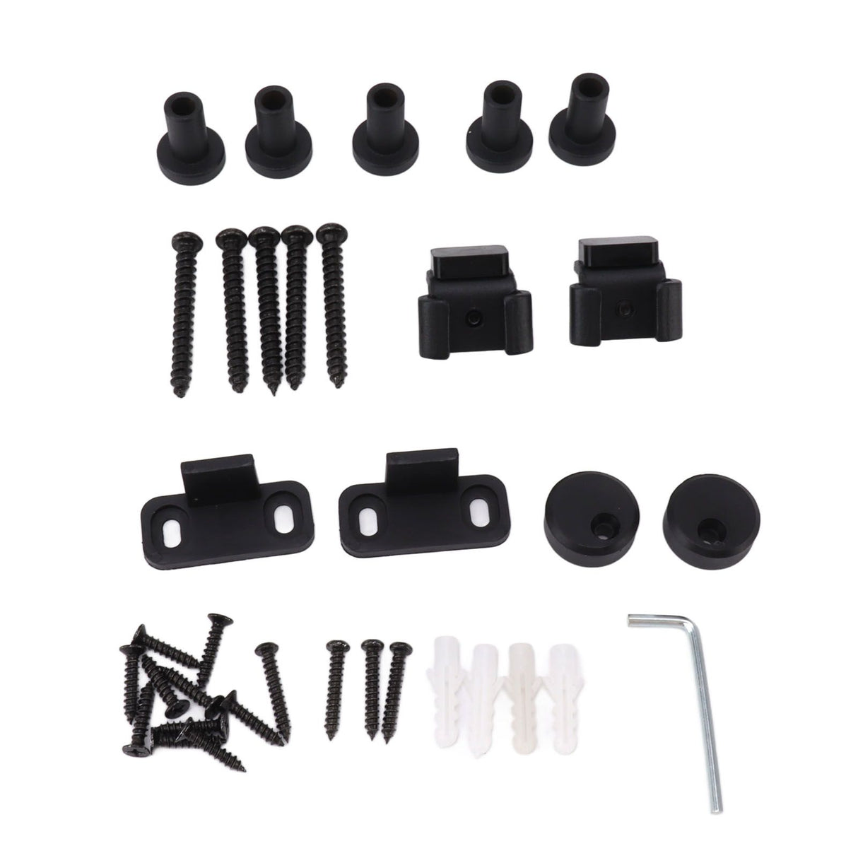 Barn Door Hardware Kit Mini Quiet Slide Easy to Install Carbon Steel Sliding Door Pulley Track Kit for Door Closet