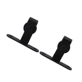 Barn Door Hardware Kit Super Silent Strong Load Bearing Mini Sliding Door Track Roller Kit for Cupboard - 45-Degree Angle