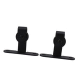 Barn Door Hardware Kit Super Silent Strong Load Bearing Mini Sliding Door Track Roller Kit for Cupboard - Rear View