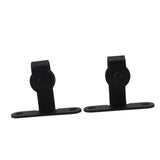 Barn Door Hardware Kit Super Silent Strong Load Bearing Mini Sliding Door Track Roller Kit for Cupboard - Close-Up Angle