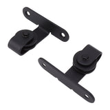 Barn Door Hardware Kit Super Silent Strong Load Bearing Mini Sliding Door Track Roller Kit for Cupboard