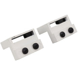 Barn Door Stopper White Sliding Barn Door Hardware Accessories with Hex Wrench for Bedroom Kitchen Living Room