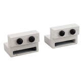 Barn Door Stopper White Sliding Barn Door Hardware Accessories with Hex Wrench for Bedroom Kitchen Living Room