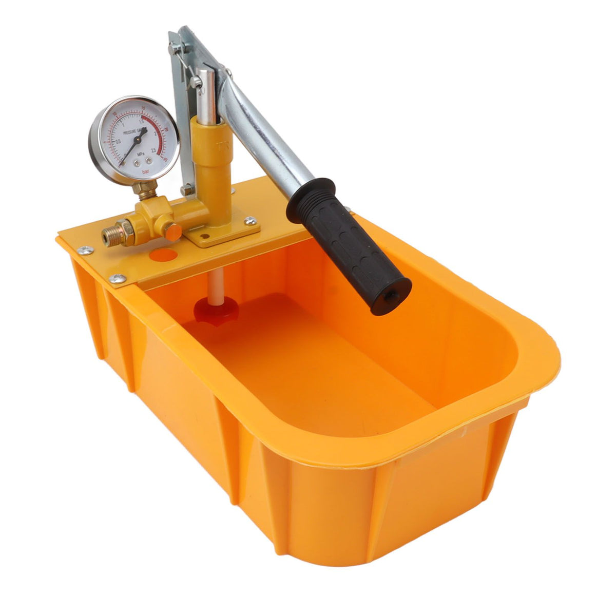 Hydrostatic Pump Tester Hydraulic Manual Water Pressure Test Pump Manual Pipe Leak Detector with Gauge