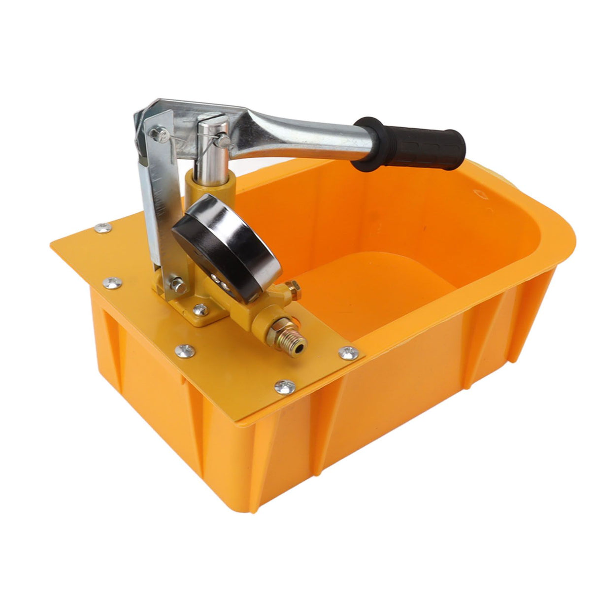 Hydrostatic Pump Tester Hydraulic Manual Water Pressure Test Pump Manual Pipe Leak Detector with Gauge