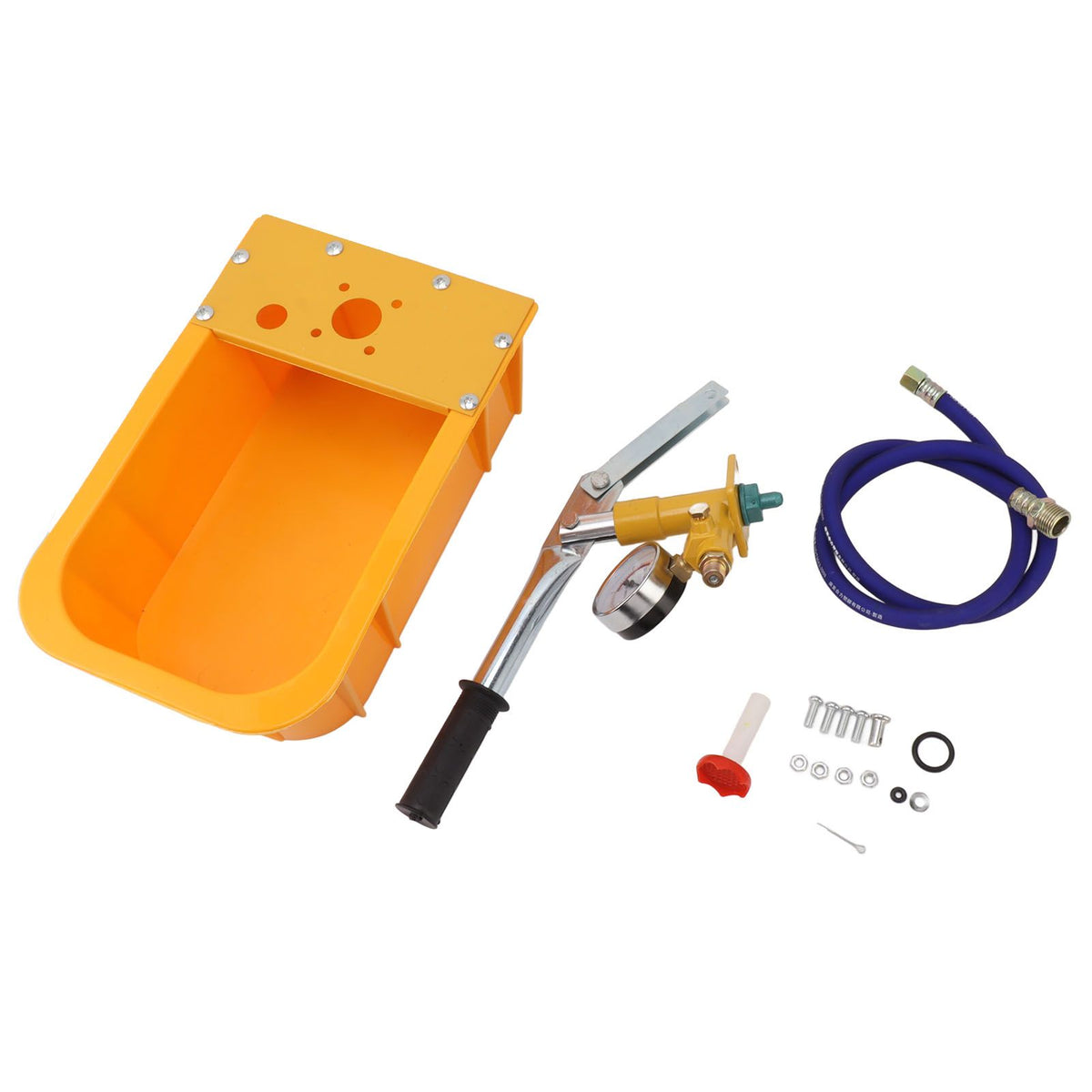 Hydrostatic Pump Tester Hydraulic Manual Water Pressure Test Pump Manual Pipe Leak Detector with Gauge