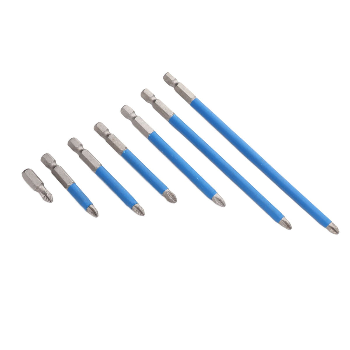 Electric Cross Drill Bit Set High Hardness Alloy Steel Magnetic Anti Slip Screwdriver Bit