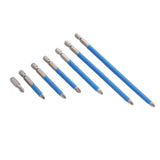 Electric Cross Drill Bit Set High Hardness Alloy Steel Magnetic Anti Slip Screwdriver Bit