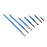 Electric Cross Drill Bit Set High Hardness Alloy Steel Magnetic Anti Slip Screwdriver Bit