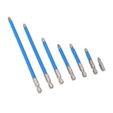 Electric Cross Drill Bit Set High Hardness Alloy Steel Magnetic Anti Slip Screwdriver Bit - 45-Degree Angle