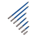 Electric Cross Drill Bit Set High Hardness Alloy Steel Magnetic Anti Slip Screwdriver Bit